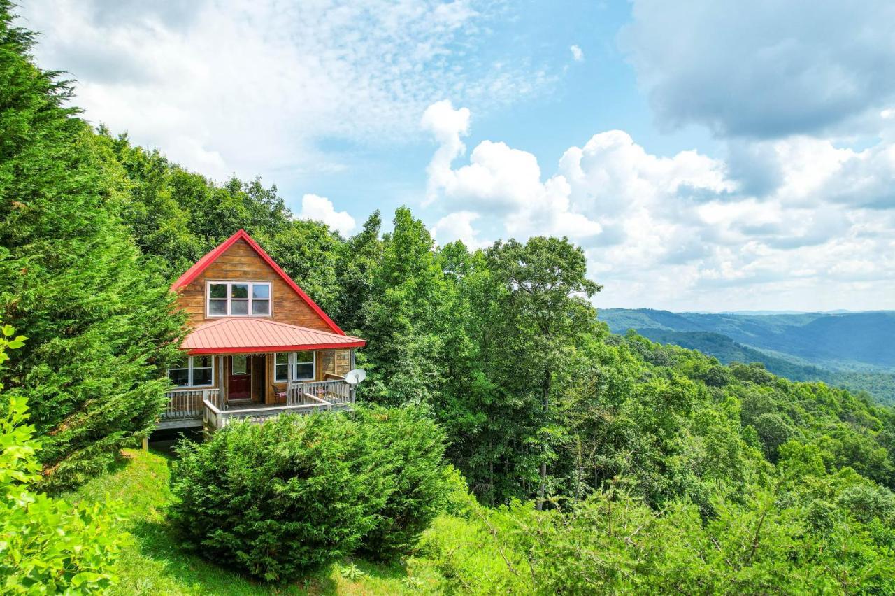 Warm And Cozy Cabin With Deck On Top Of The Blue Ridge Fancy Gap 外观 照片