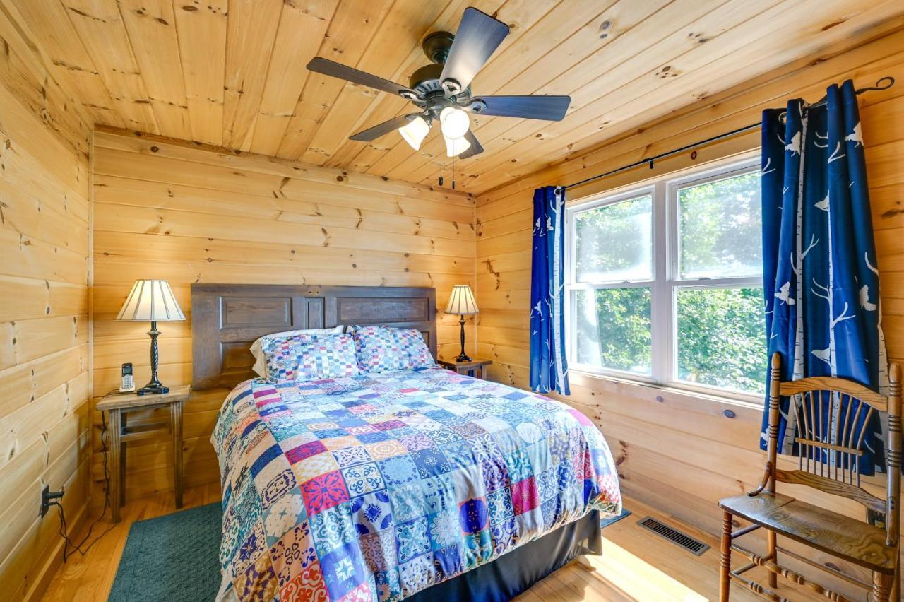 Warm And Cozy Cabin With Deck On Top Of The Blue Ridge Fancy Gap 外观 照片
